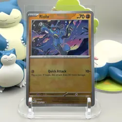 Riolu (Poke Ball Pattern) 050/131 Pokemon TCG SV8.5: Prismatic Evolutions - Image 1