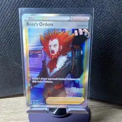 Pokemon Boss's Orders Lysandre TG24/TG30 Lost Origin Full Art Ultra Rare Holo - Image 1