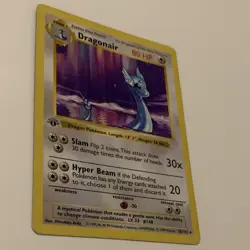 Pokemon TCG Dragonair 1st Edition 18/102 Base Set Uncommon 80 HP Regular 1999 - Image 3