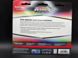 Pokemon TCG Prismatic Evolutions Tech Sticker Collection Set Lot Of 3 Sealed New - Image 5