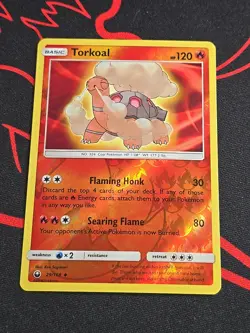 Pokemon - Torkoal # 29/168 - Reverse Holo - Celestial Storm - NM - Image 1