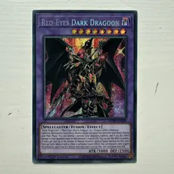 Yu-Gi-Oh Red-Eyes Dark Dragoon MP22-EN264 Secret Rare 1st Edition - Image 1