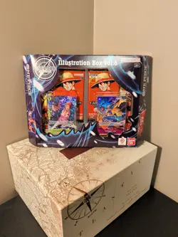 One Piece Card Game Illustration Box Volume 6-New/Factory Sealed - Image 1