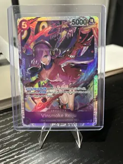 Bandai Vinsmoke Reiju Full Art Special Holo EB03-031 One Piece Heroines 5000 - Image 1