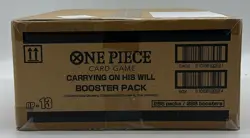 One Piece TCG OP-13 Carrying On His Will English Booster Box Case SEALED NEW - Image 1