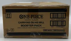 One Piece TCG OP-13 Carrying On His Will English Booster Box Case SEALED NEW - Image 4
