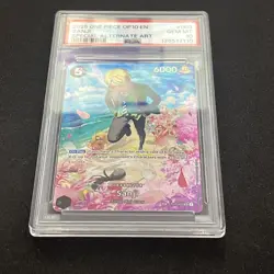 2025 ONE PIECE OP10-ROYAL BLOOD SPECIAL ALTERNATE ART 003 SANJI PSA 10 - Image 2