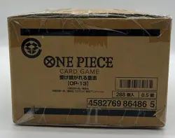 One Piece TCG Japanese OP-13 Carrying On His Will Booster Box Case SEALED NEW - Image 3