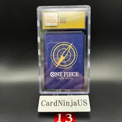 CGC PRISTINE 10 MONKEY D. LUFFY #P-075 SAIKYO JUMP PROMO 2024 ONE PIECE JPN 13 - Image 2