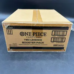 One Piece TCG English OP-08 Two Legends Booster Box Case Sealed - Image 1