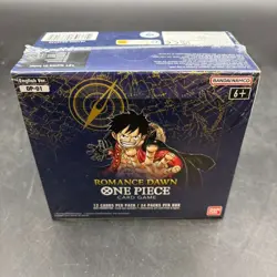 One Piece EN OP-01 Romance Dawn Blue Bottom Booster Box Sealed - Image 1