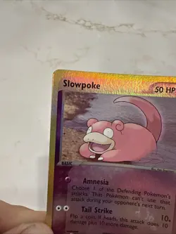 Pokemon Card Slowpoke 45/95 EX Team Magma vs Team Aqua Reverse Holo LP - Image 3