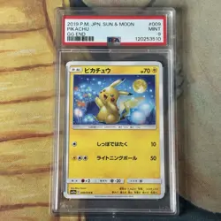 Pokemon Card | PSA 9 009/054 Pikachu 2019 Japanese GG End Non Holo - Image 1