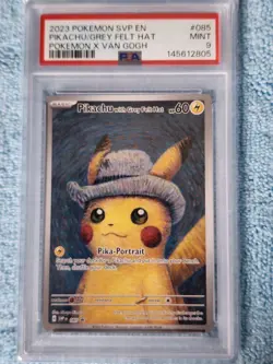 Pikachu with Grey Felt Hat 085 Sv: Scarlet & Violet Promo Cards Regular - Image 1