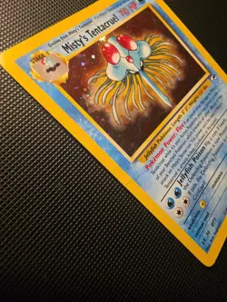 Pokemon TCG Misty's Tentacruel Gym Heroes Holo Rare Card 10/13 - Image 4