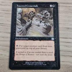 Haunted Crossroads Mercadian Masques Magic The Gathering MTG Card - Image 1