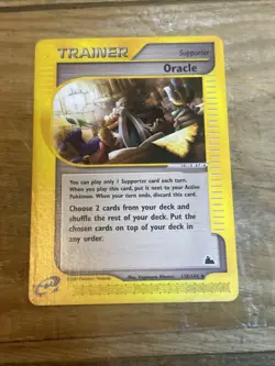 Pokemon TCG Oracle 138/144 Skyridge trainer Nice Card! - Image 1