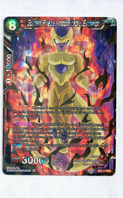 Dragon Ball Super Card Game Golden Frieza, Indomitable Emperor BT6-017 SR Foil - Image 1