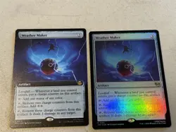 2 x Weather Maker, 1 foil, 1 borderless, TMNT, unplayed - Image 1