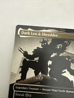 Dark Leo & Shredder (Borderless) Teenage Mutant Ninja Turtles Regular - Image 2