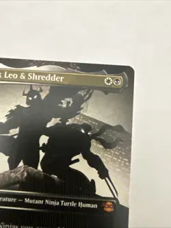 Dark Leo & Shredder (Borderless) Teenage Mutant Ninja Turtles Regular - Image 3
