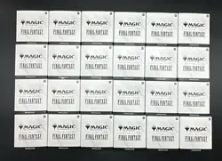 Lot of (24) Magic The Gathering MTG Final Fantasy PRERELEASE KIT Boxes SEALED - Image 1