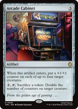 NM Arcade Cabinet, MTG, TMNT Commander, Magic the Gathering, 36 - Image 1
