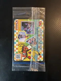 Pikachu “Winner” Promo 2025 World Championships Pokemon 3 Pack Sealed - Image 2
