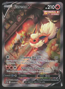 Flareon V SWSH179 Pokemon TCG Sword & Shield Promo VLP - Image 1
