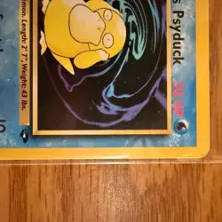 Sabrina's Psyduck 99/132 — 2000 Gym Challenge Regular Pokemon TCG LP - Image 4