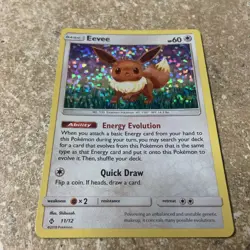 Eevee - 11/12 011/012 McDonald's Promos 2018 NM- Pokemon Card TCG - Image 3