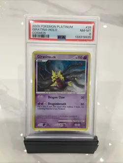 2009 Pokemon Platinum Giratina Holo Cosmos #28/127 PSA 8 Swirl🍥 - Image 1