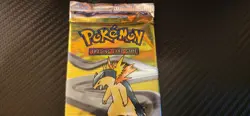 Pokemon Neo Genesis Blister Pack (Typhlosion Pack Art) Sealed PLEASE SEE PICS - Image 5