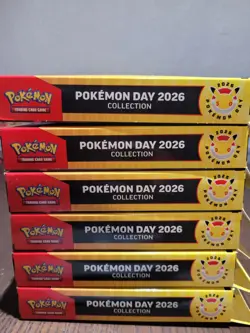 Pokemon TCG Pokemon Day 2026 Collection Brand New Factory Sealed x6 AUTHENTIC - Image 4