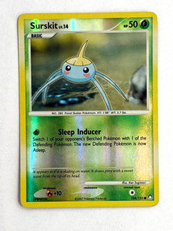 Pokemon TCG Surskit 104/123 Reverse Holo Common Mysterious Treasures - Image 1