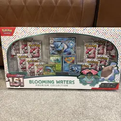 Pokemon Scarlet & Violet 151 Blooming Waters Premium Collection Sealed Box - Image 1