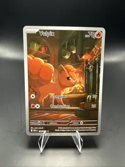 Pokemon TCG Vulpix 138/132 Mega Evolution Full Art Secret Rare - Image 1