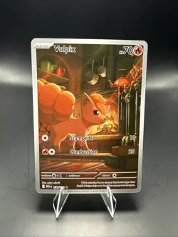 Pokemon TCG Vulpix 138/132 Mega Evolution Full Art Secret Rare - Image 2