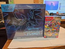 No Reserve 2 BOXES Pokemon Mega Evolution Phantasmal Flames ETB $ MEGA EVOLUTION - Image 1