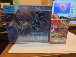 No Reserve 2 BOXES Pokemon Mega Evolution Phantasmal Flames ETB $ MEGA EVOLUTION - Image 2