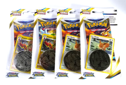 Pokemon Brilliant Stars Eevee/Flapple Single pack Checklane Blister Lot of 4 - Image 1