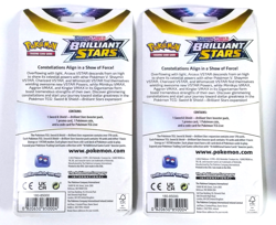 Pokemon Brilliant Stars Eevee/Flapple Single pack Checklane Blister Lot of 4 - Image 4