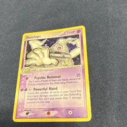 Pokemon TCG-Dusclops-EX Deoxys-7/107-70HP-Holo-Holo Rare-Nintendo-English-2005 - Image 1