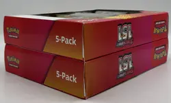 Lot of (2) Pokemon TCG 151 S&V 5-Pack Costco Mini Tins Boxes SEALED NEW - Image 4