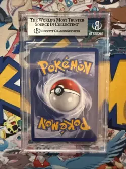 Pokemon Machamp Shadowless 1st Edition Mislabeled BECKETT 8 *Not thick stamp* - Image 2