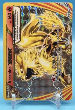 Pokemon TCG Arcanine BREAK XY180 Black Star Promo - Image 1