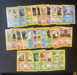 1999 Pokemon Base Set Shadowless Lot Of 41 (RED CHEEKS PIKACHU!) - Image 1