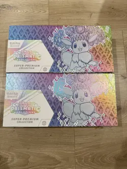 2x Pokemon SV Prismatic Evolutions PE Super Premium Collection SPC SHIPS NOW - Image 1