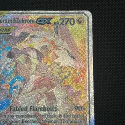 Pokemon Reshiram & Zekrom GX Cosmic Eclipse #222/236 NM - Image 3