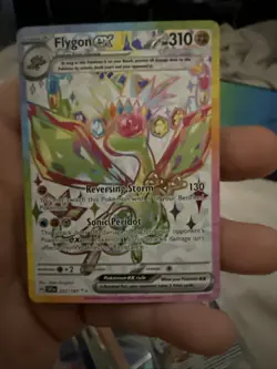 Flygon ex 222/191 Ultra Rare Holo Pokemon 2024 Surging Sparks - NM - Image 1